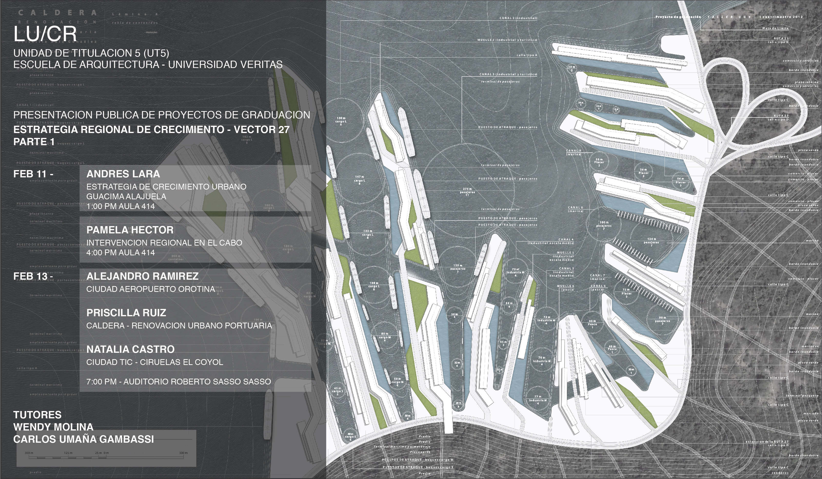 Architecture thesis projects presentation